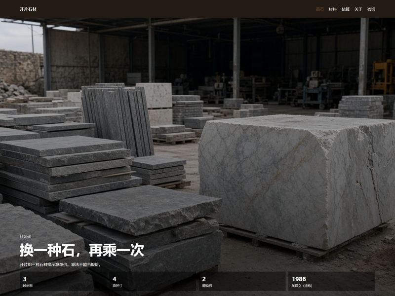 开片石材