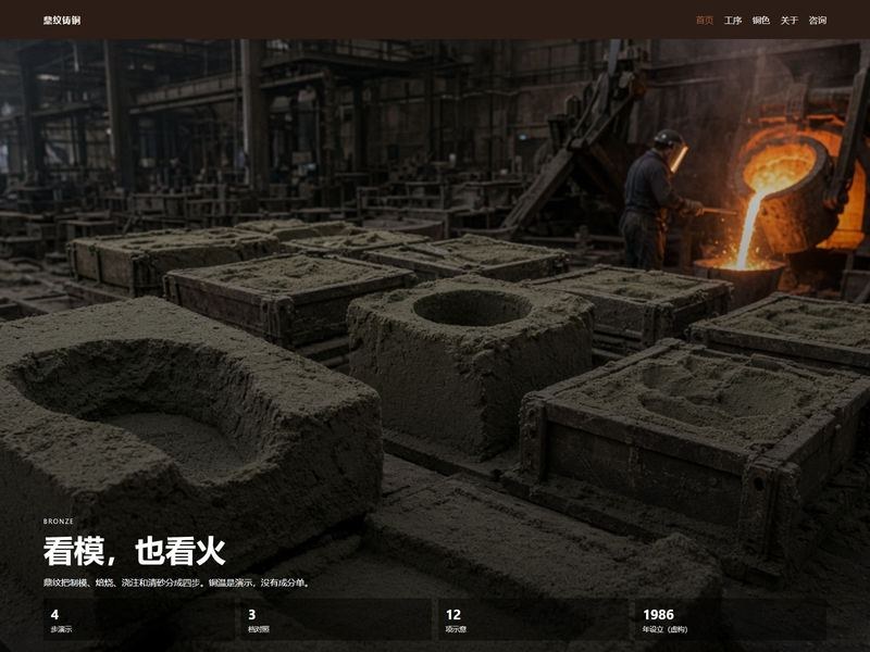 鼎纹铸铜