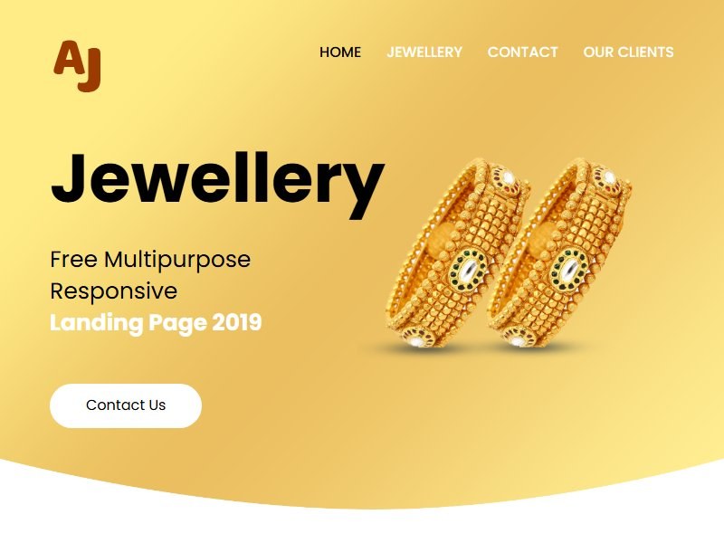 aj-jewellery-shop-html-template 网站模板
