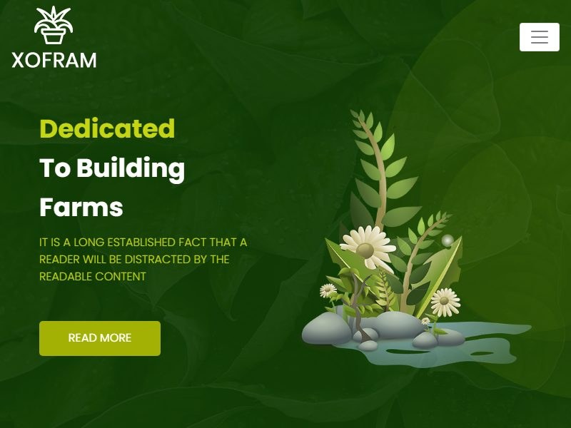 agriculture-farm-html-template 网站模板
