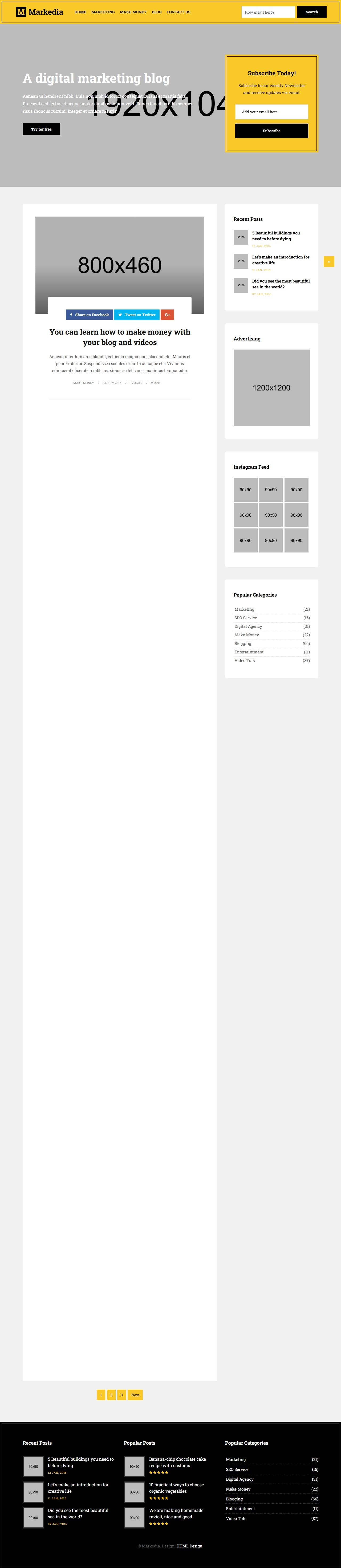 markedia-marketing-template