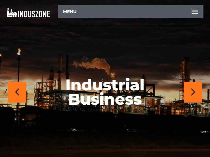 induszone-industrial-html-template 网站模板