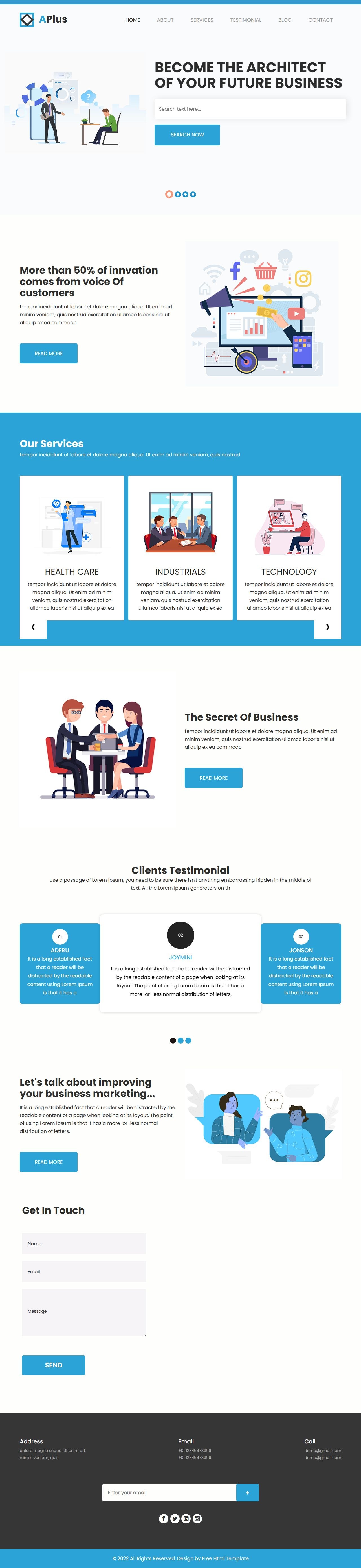 aplus-architect-html-template