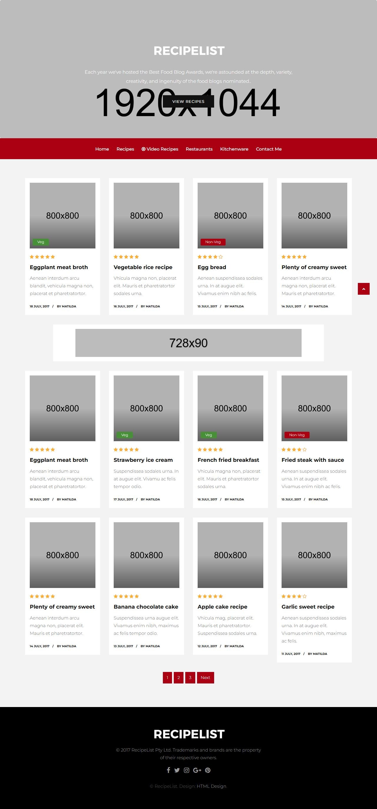 recipelist-food-template