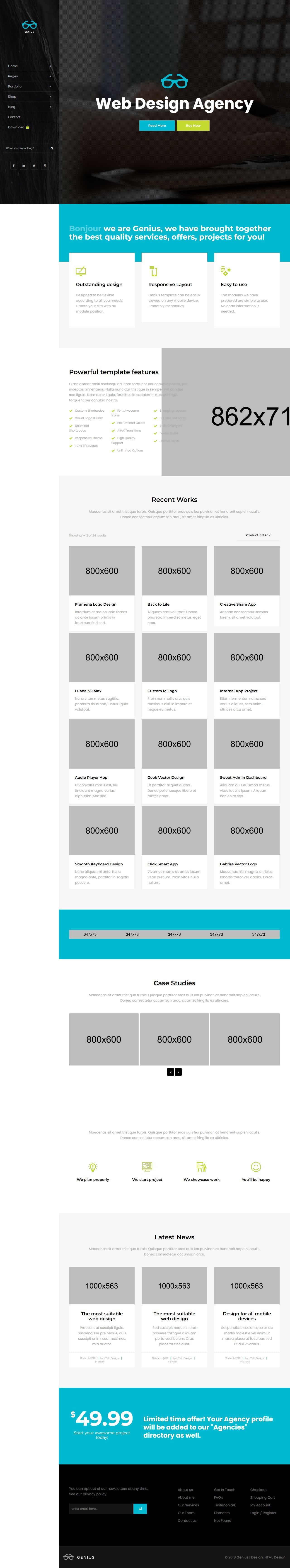 genius-digital-agency-template
