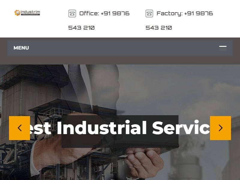 industry-website-template 网站模板