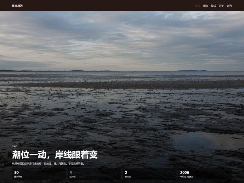 候潮观海