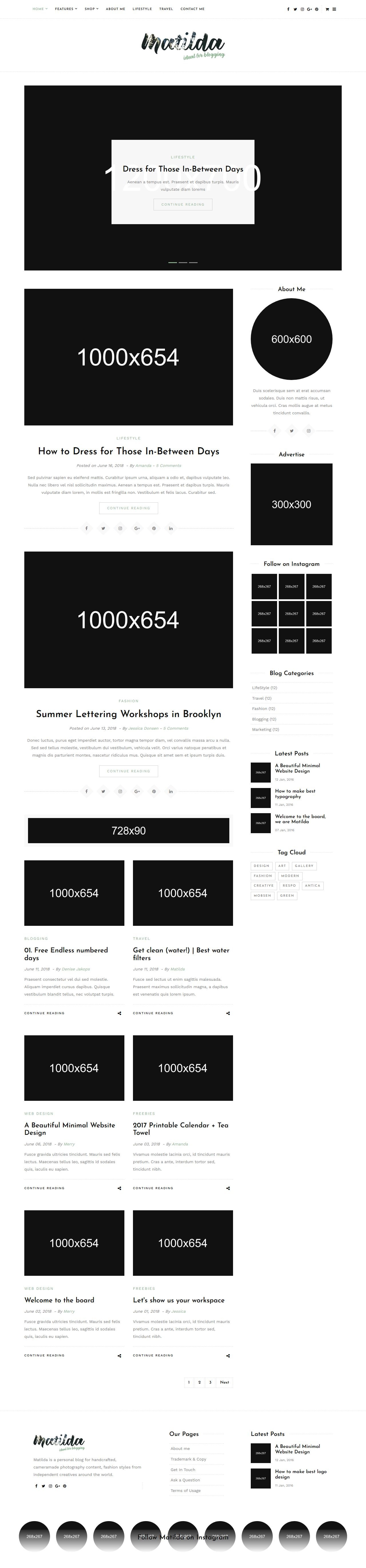 matilda-lifestyle-blog-template